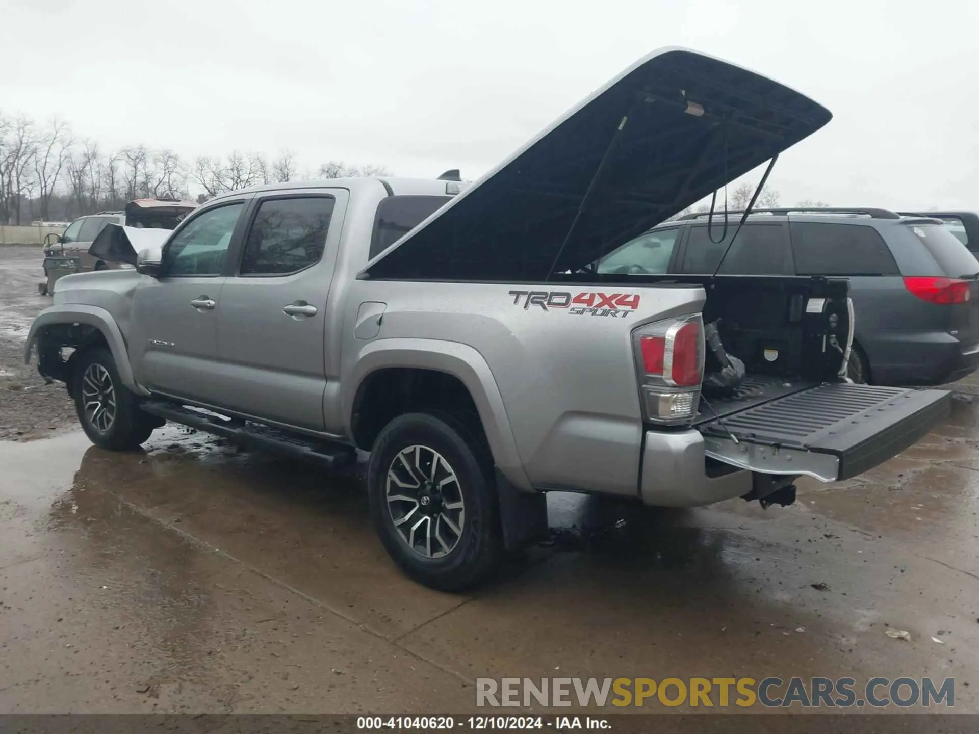 3 fotografías del automóvil dañado 3TMCZ5AN6MM387151 TOYOTA TACOMA 2021