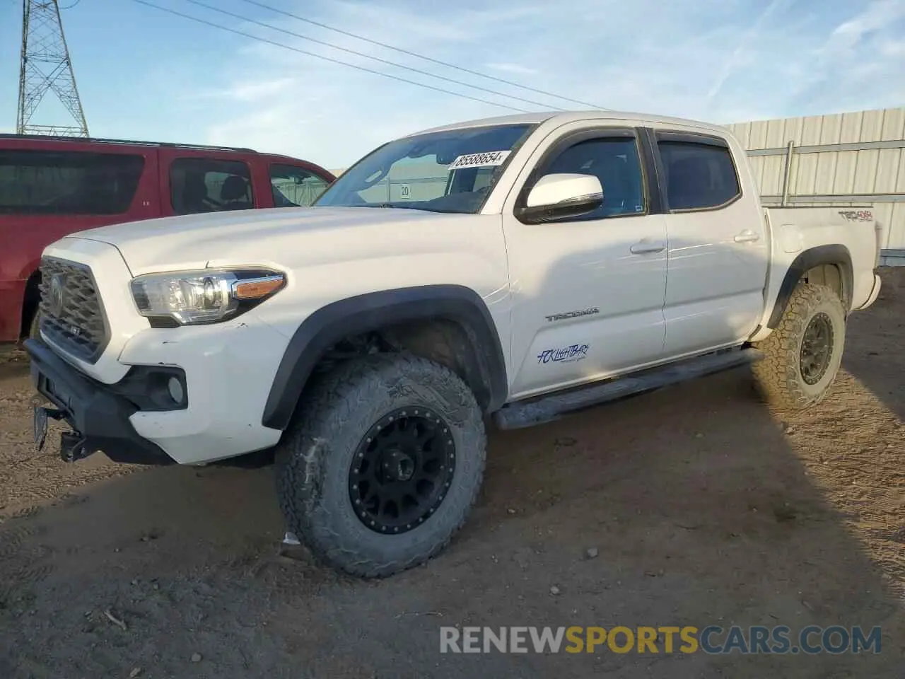 1 fotografías del automóvil dañado 3TMCZ5AN6MM391930 TOYOTA TACOMA 2021