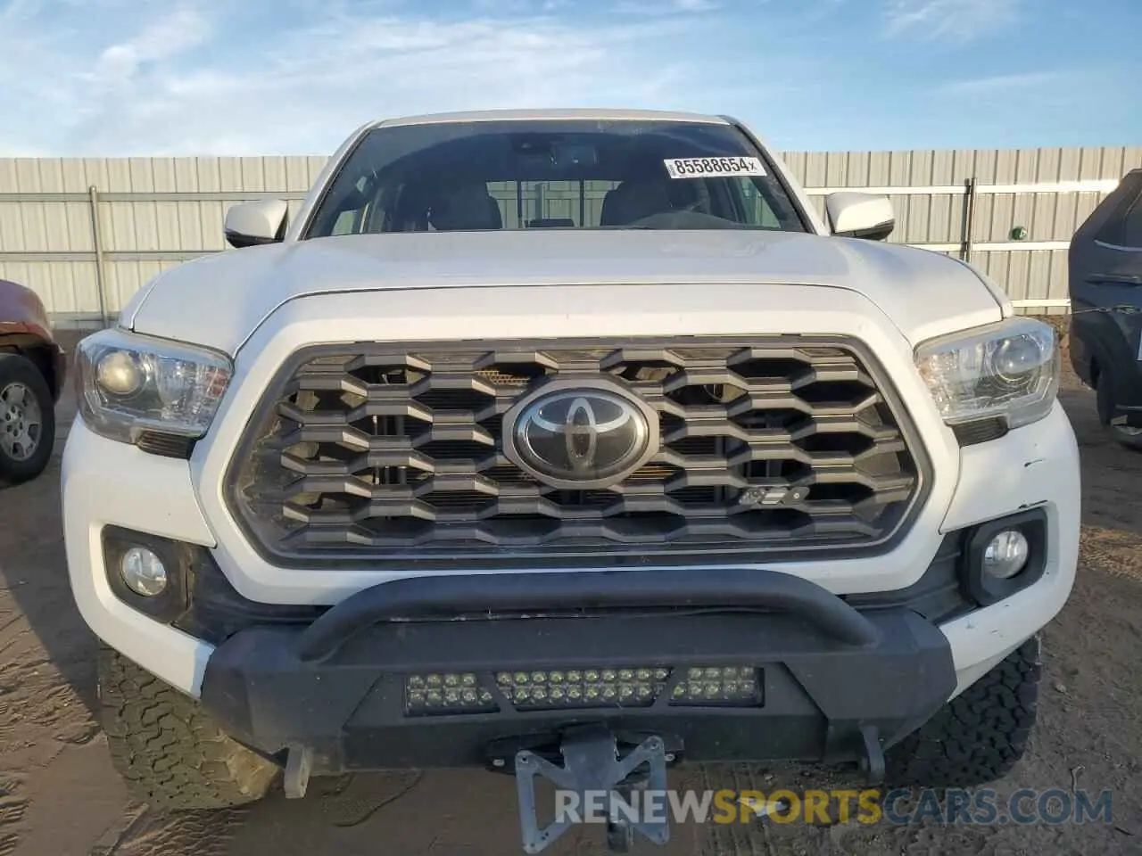 5 fotografías del automóvil dañado 3TMCZ5AN6MM391930 TOYOTA TACOMA 2021