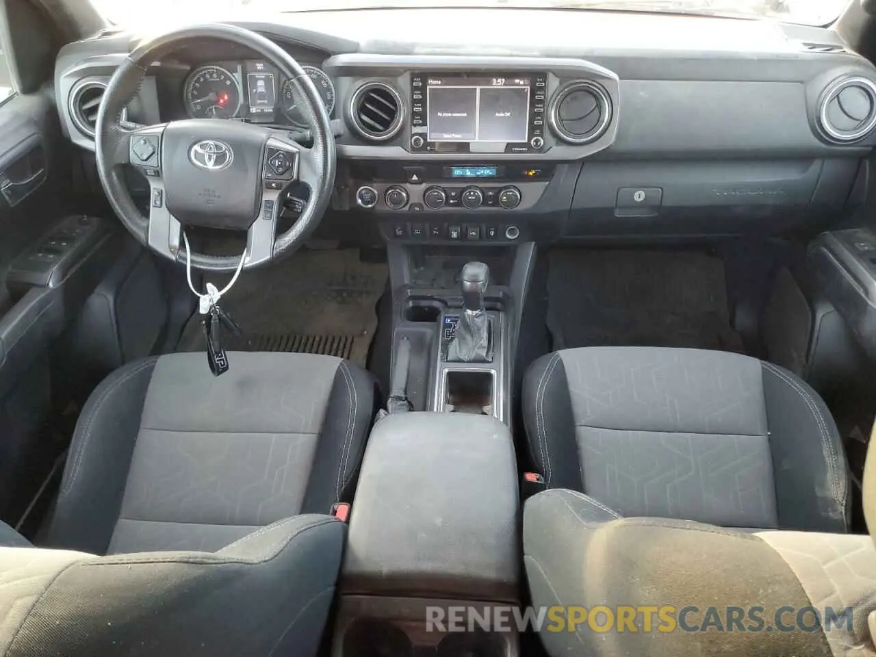 8 fotografías del automóvil dañado 3TMCZ5AN6MM391930 TOYOTA TACOMA 2021