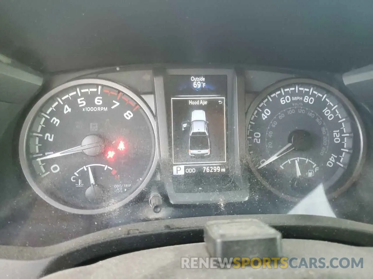 9 fotografías del automóvil dañado 3TMCZ5AN6MM391930 TOYOTA TACOMA 2021