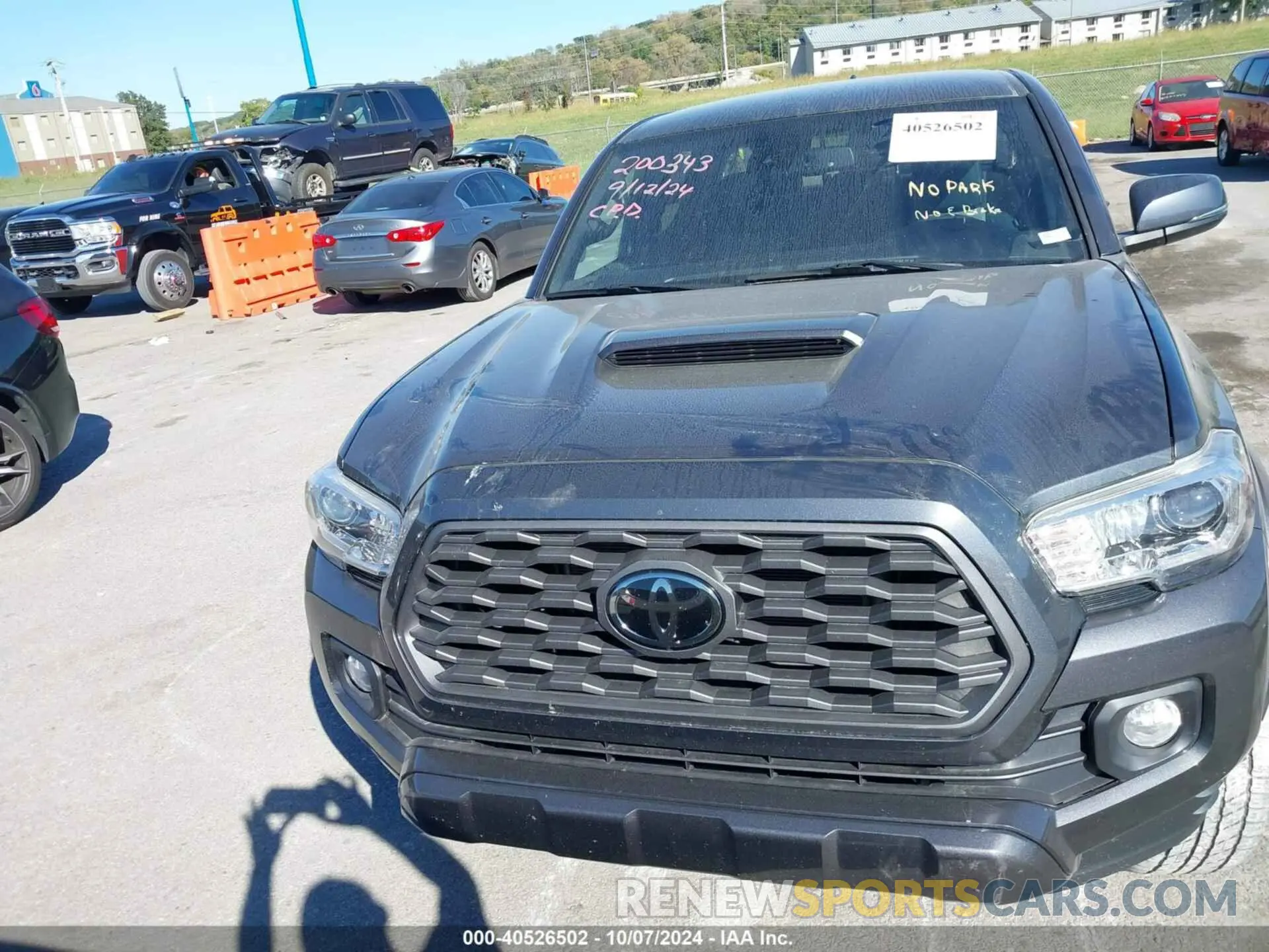 11 fotografías del automóvil dañado 3TMCZ5AN6MM392933 TOYOTA TACOMA 2021