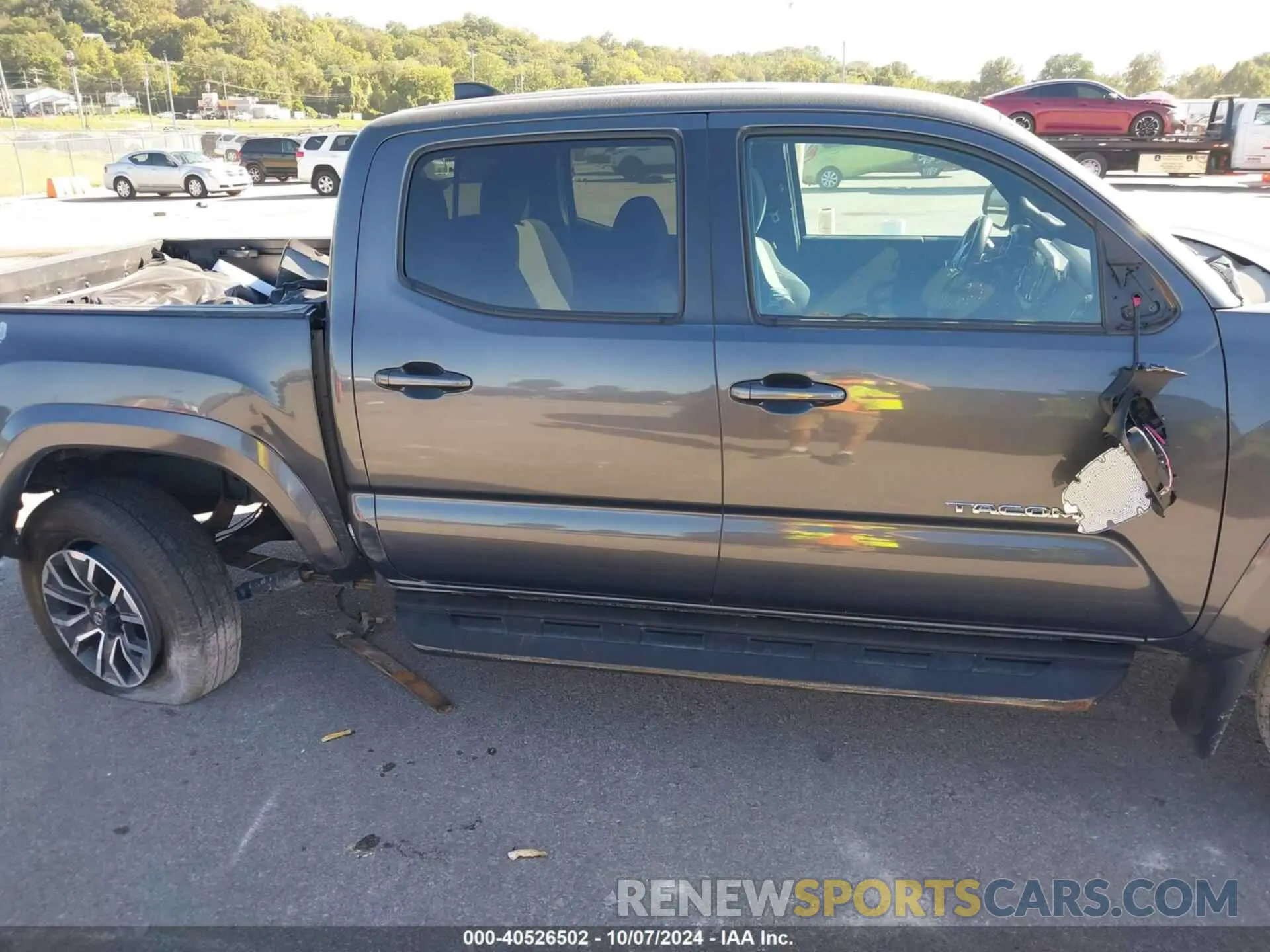 6 fotografías del automóvil dañado 3TMCZ5AN6MM392933 TOYOTA TACOMA 2021