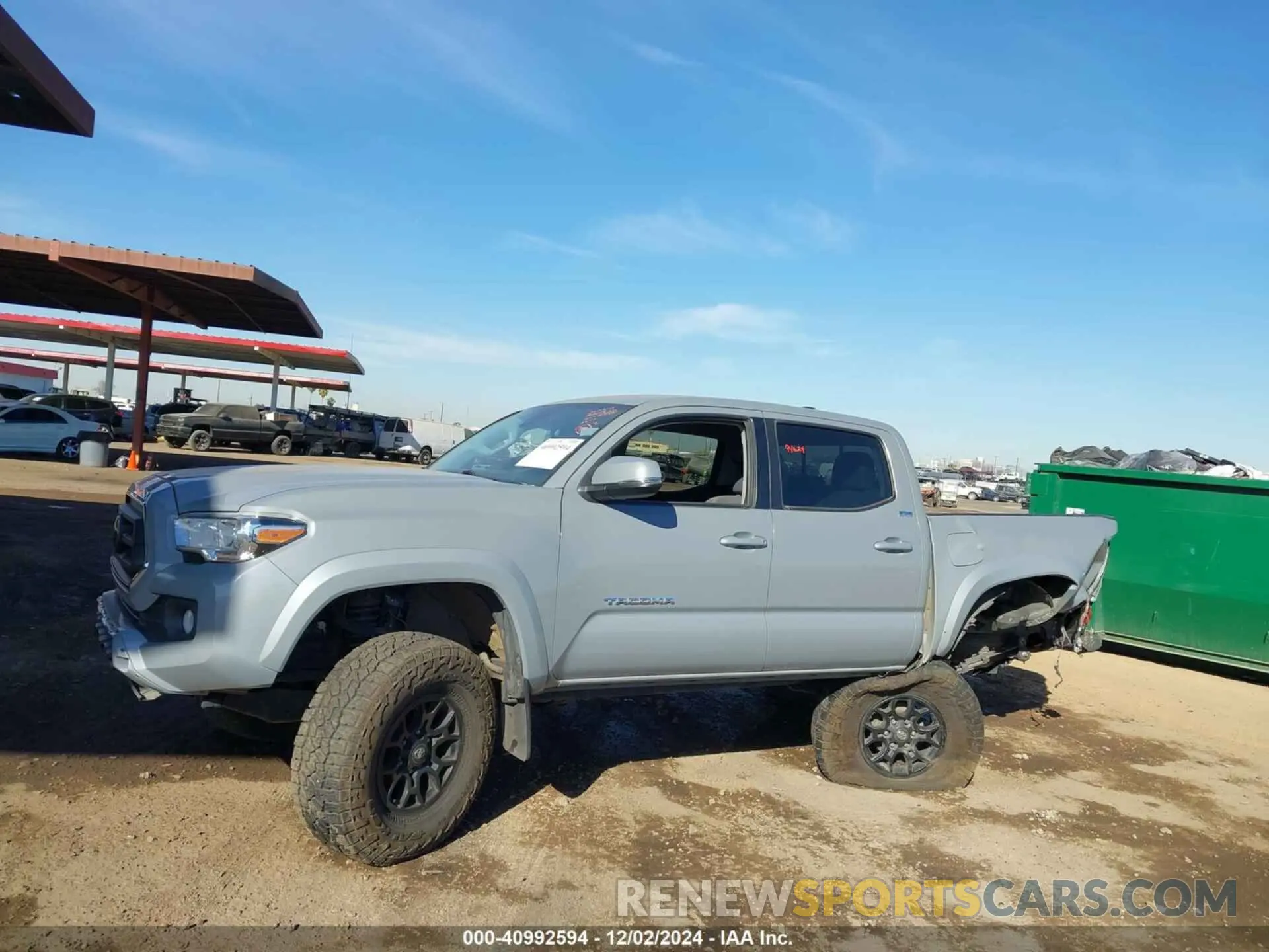13 fotografías del automóvil dañado 3TMCZ5AN6MM400870 TOYOTA TACOMA 2021