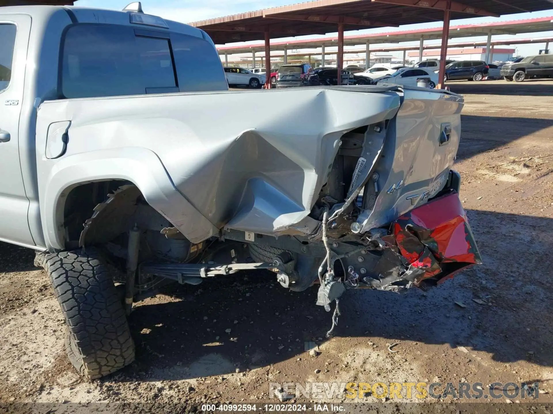 6 fotografías del automóvil dañado 3TMCZ5AN6MM400870 TOYOTA TACOMA 2021