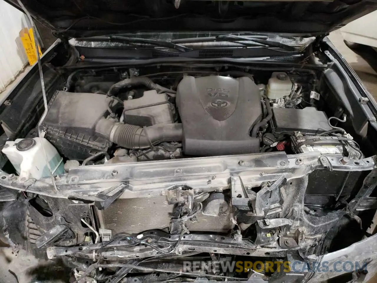 13 fotografías del automóvil dañado 3TMCZ5AN6MM420150 TOYOTA TACOMA 2021