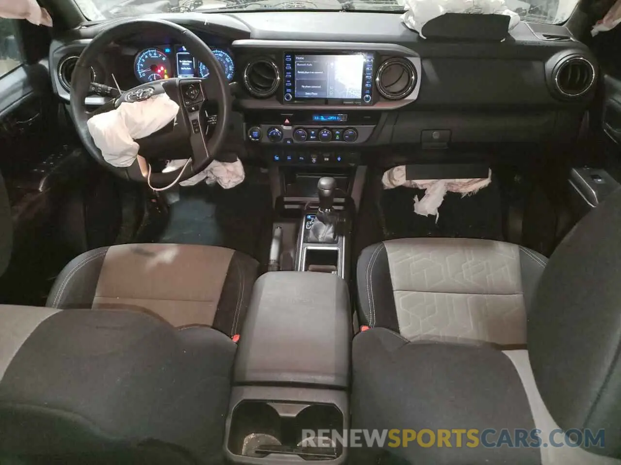 8 fotografías del automóvil dañado 3TMCZ5AN6MM420150 TOYOTA TACOMA 2021