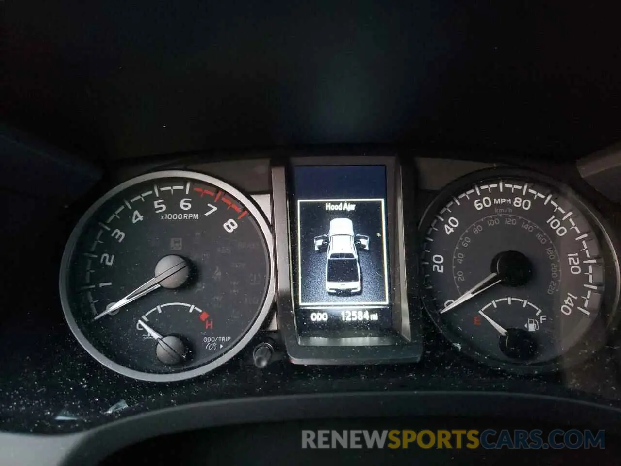 9 fotografías del automóvil dañado 3TMCZ5AN6MM420911 TOYOTA TACOMA 2021