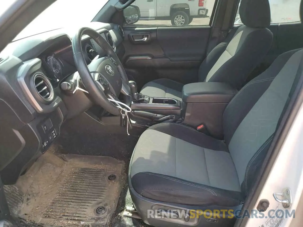 7 fotografías del automóvil dañado 3TMCZ5AN6MM423484 TOYOTA TACOMA 2021