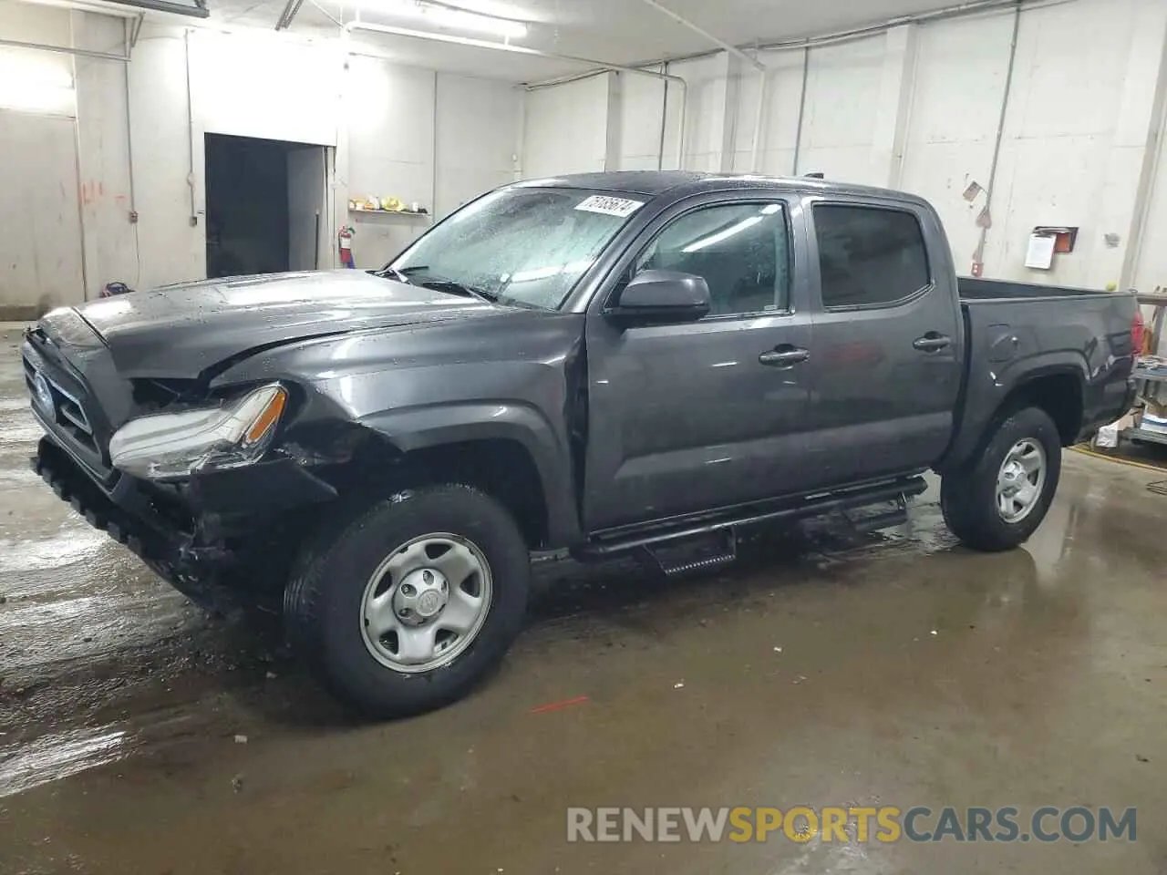 1 fotografías del automóvil dañado 3TMCZ5AN6MM428166 TOYOTA TACOMA 2021