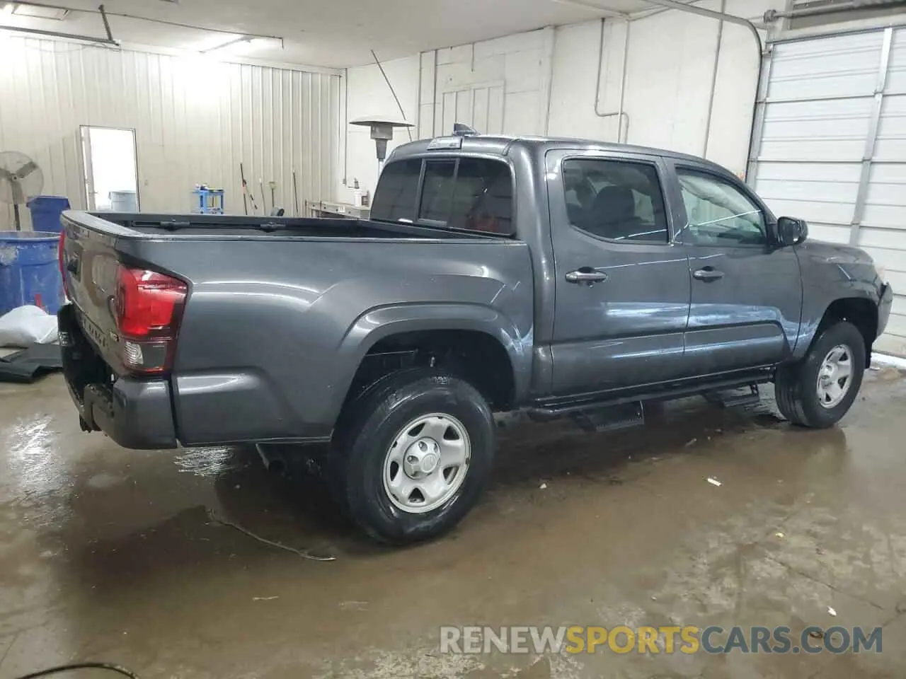 3 fotografías del automóvil dañado 3TMCZ5AN6MM428166 TOYOTA TACOMA 2021