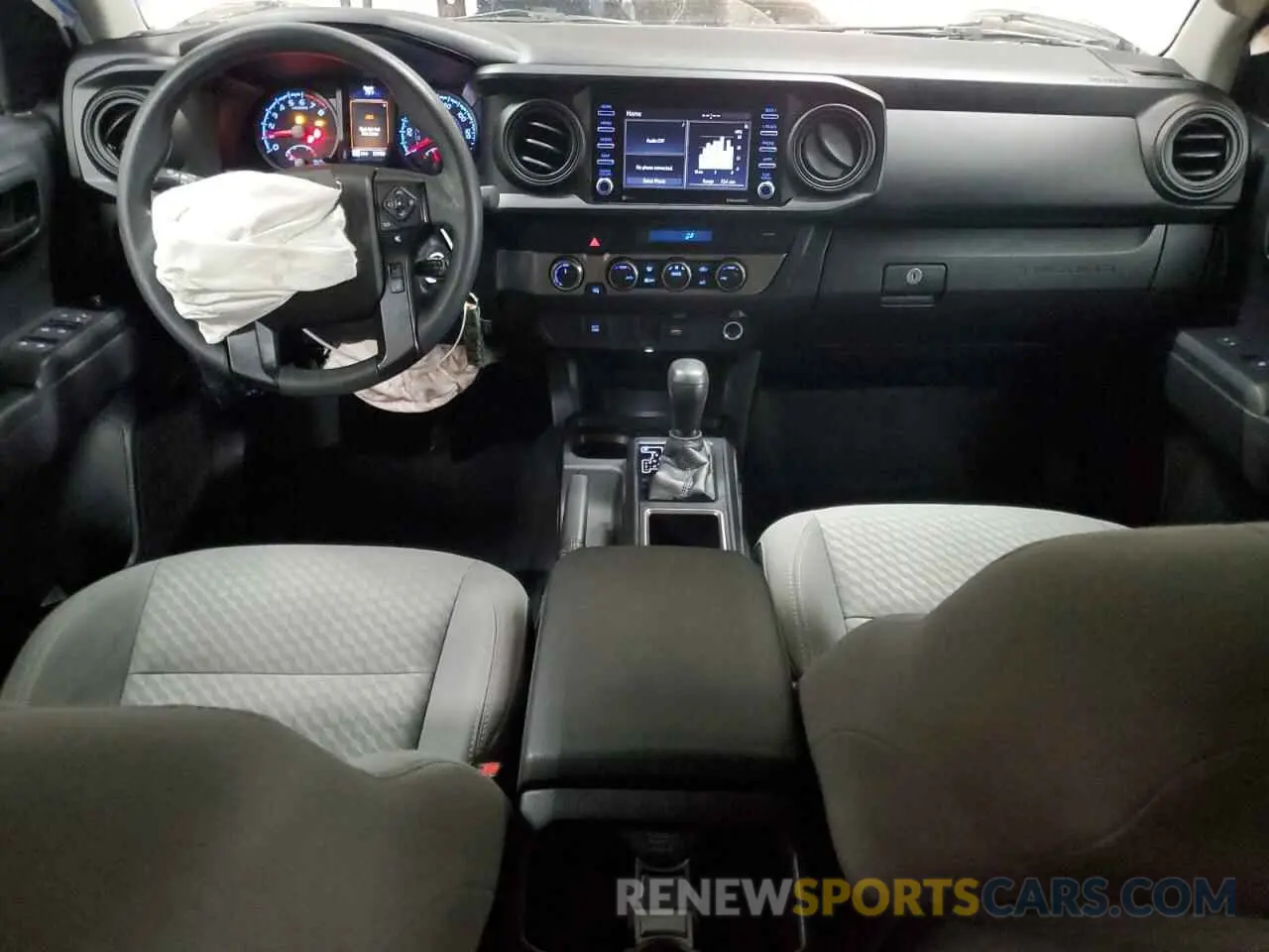 8 fotografías del automóvil dañado 3TMCZ5AN6MM428166 TOYOTA TACOMA 2021