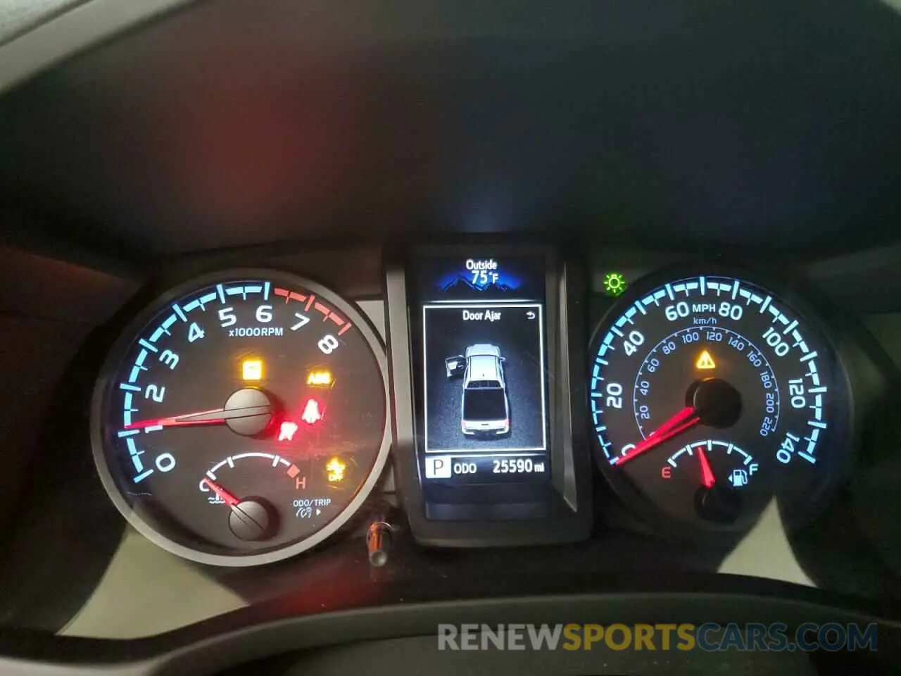 9 fotografías del automóvil dañado 3TMCZ5AN6MM428166 TOYOTA TACOMA 2021