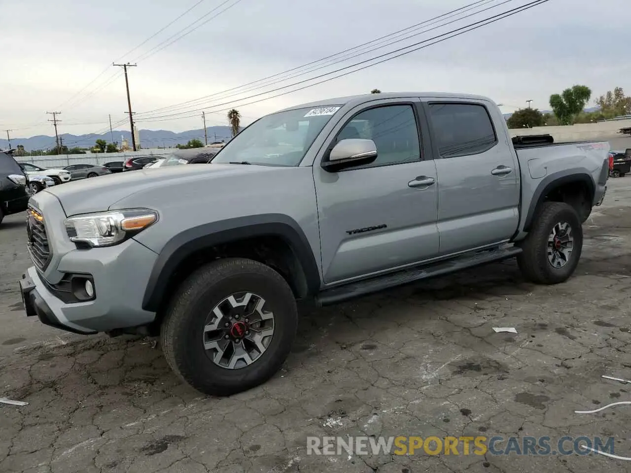 1 fotografías del automóvil dañado 3TMCZ5AN6MM430712 TOYOTA TACOMA 2021