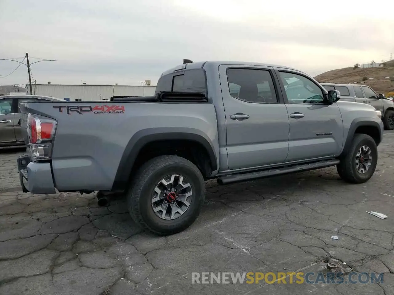 3 fotografías del automóvil dañado 3TMCZ5AN6MM430712 TOYOTA TACOMA 2021