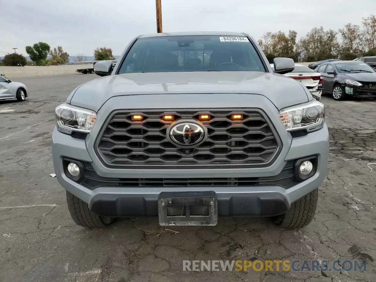 5 fotografías del automóvil dañado 3TMCZ5AN6MM430712 TOYOTA TACOMA 2021