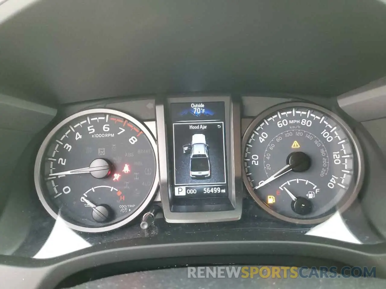 9 fotografías del automóvil dañado 3TMCZ5AN6MM430712 TOYOTA TACOMA 2021