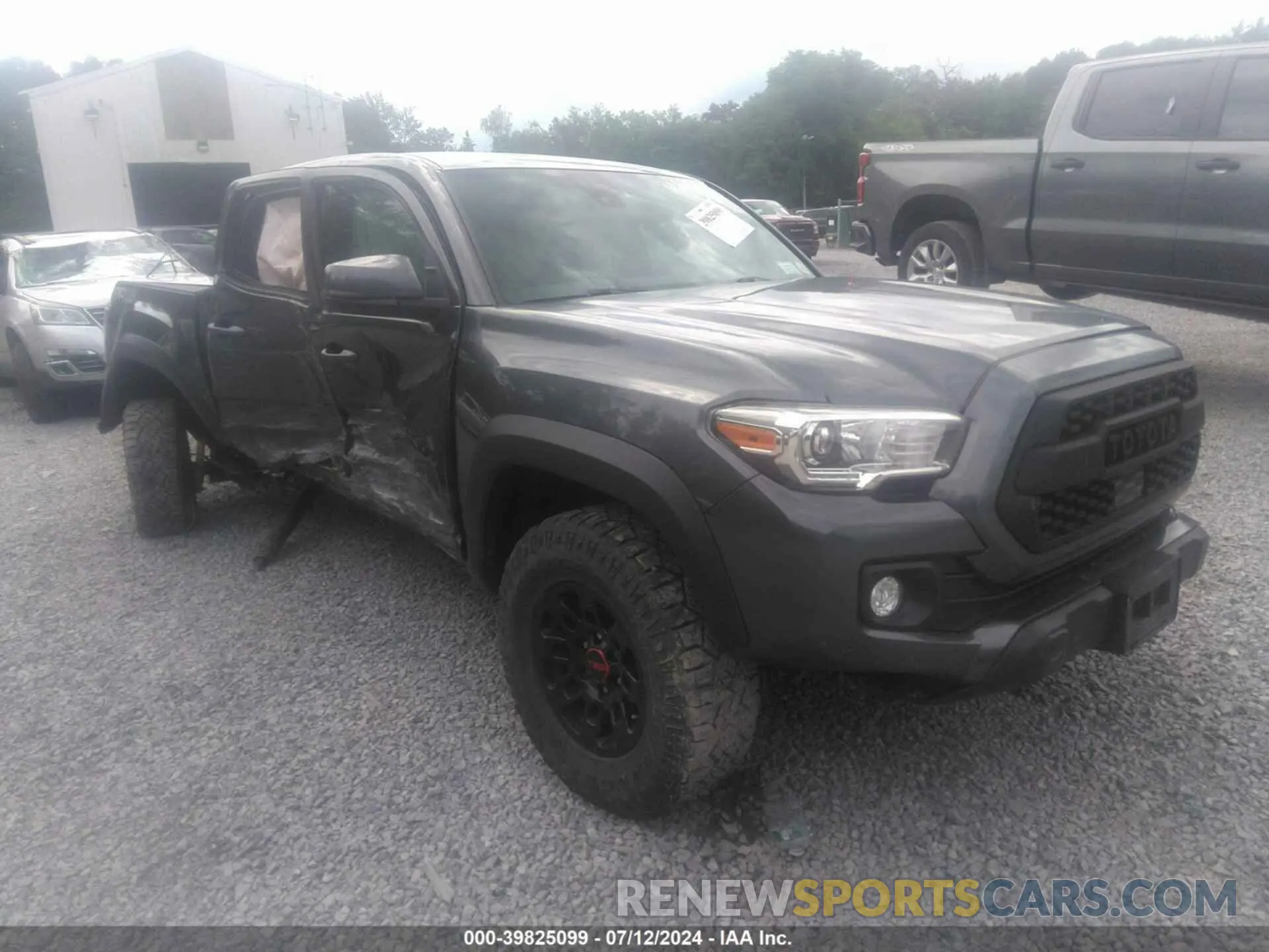 1 fotografías del automóvil dañado 3TMCZ5AN6MM437370 TOYOTA TACOMA 2021