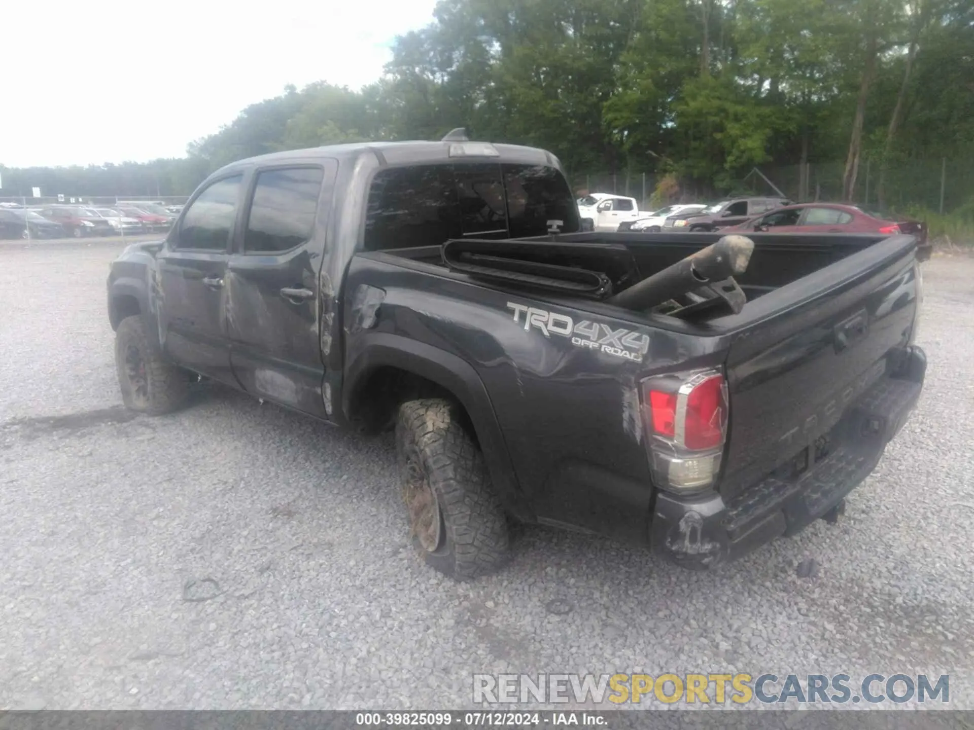 3 fotografías del automóvil dañado 3TMCZ5AN6MM437370 TOYOTA TACOMA 2021