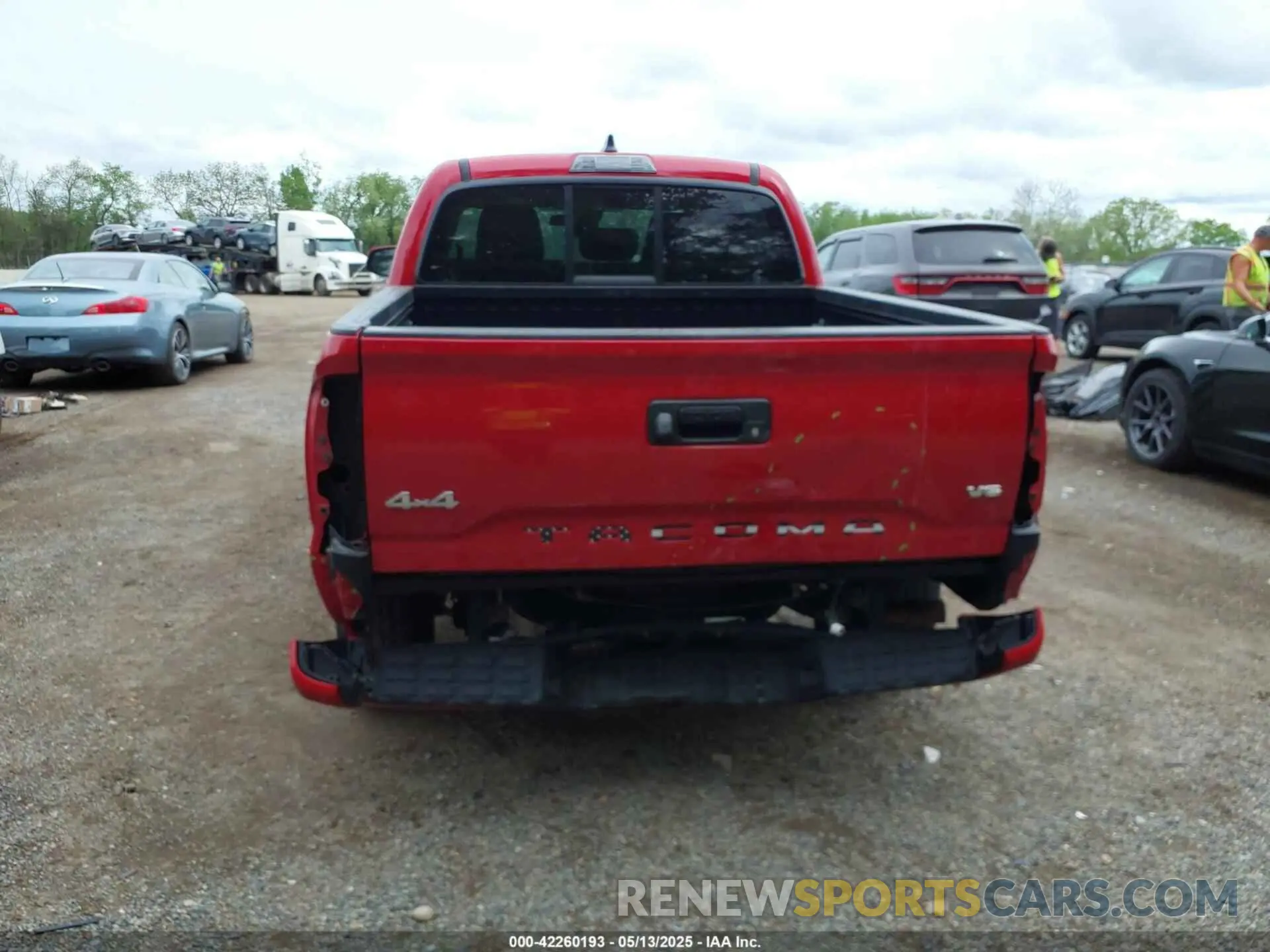 17 fotografías del automóvil dañado 3TMCZ5AN6MM444433 TOYOTA TACOMA 2021