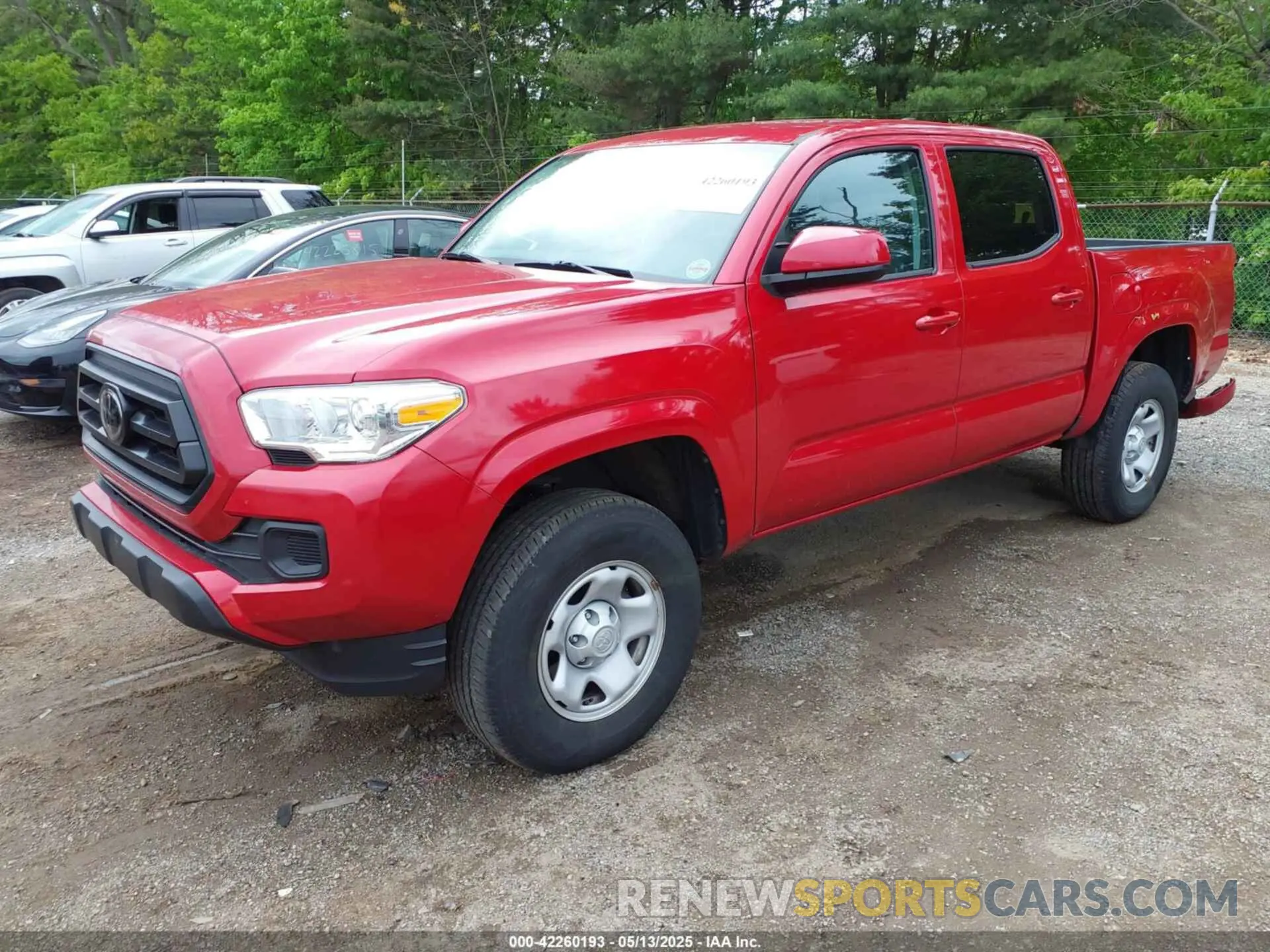 2 fotografías del automóvil dañado 3TMCZ5AN6MM444433 TOYOTA TACOMA 2021