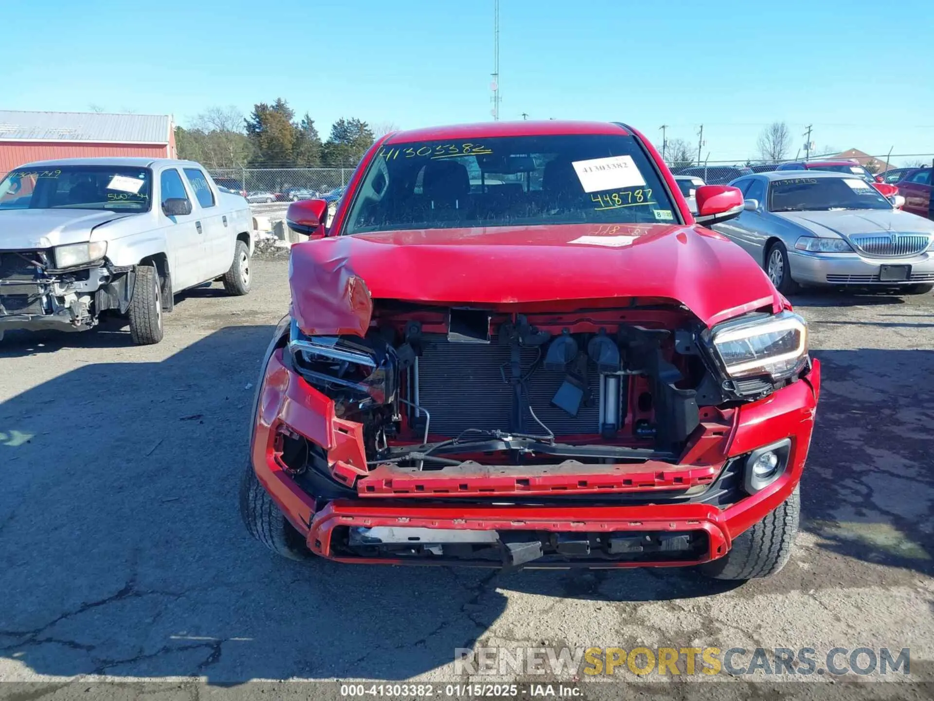 13 fotografías del automóvil dañado 3TMCZ5AN6MM448787 TOYOTA TACOMA 2021