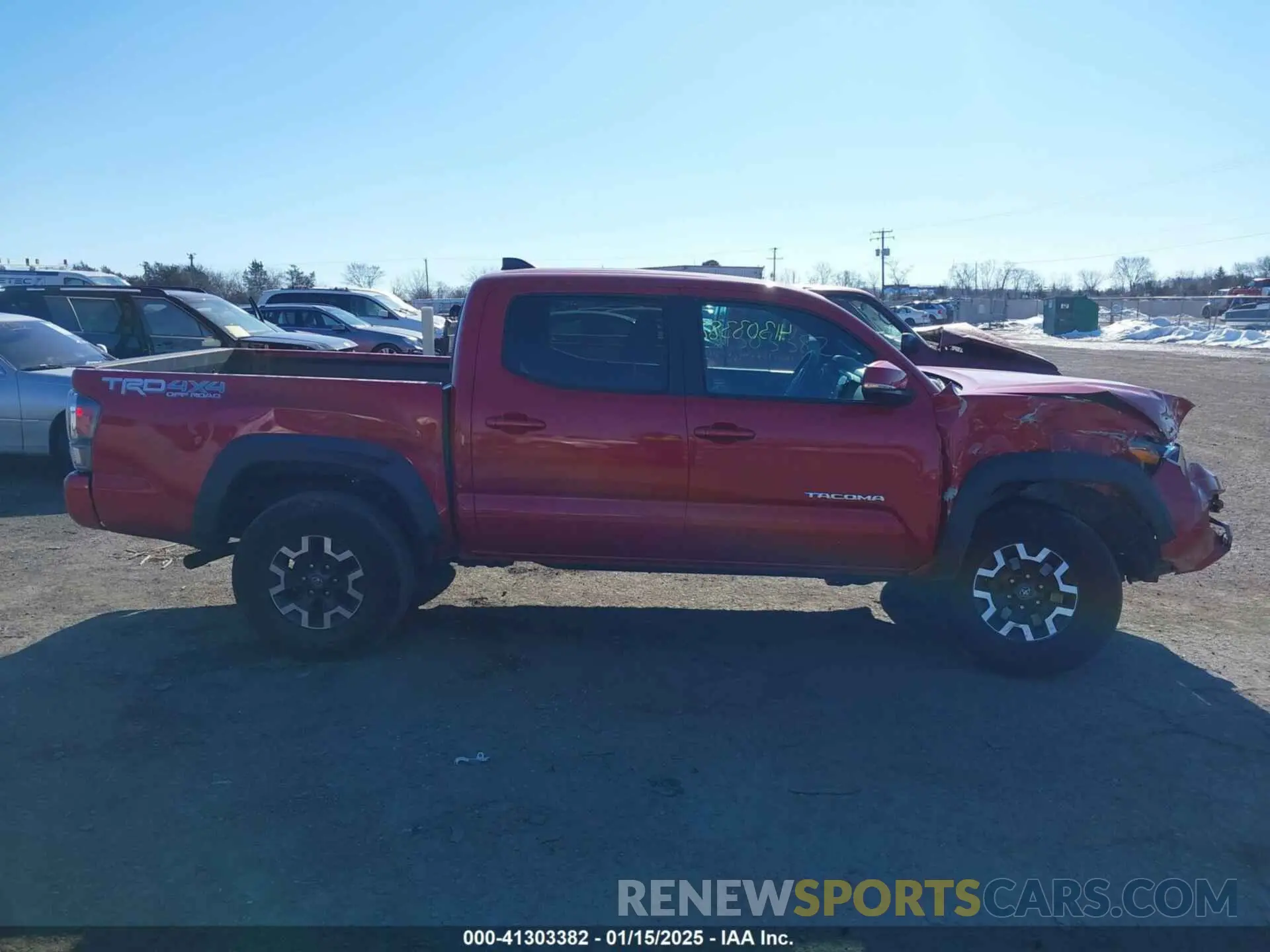 14 fotografías del automóvil dañado 3TMCZ5AN6MM448787 TOYOTA TACOMA 2021