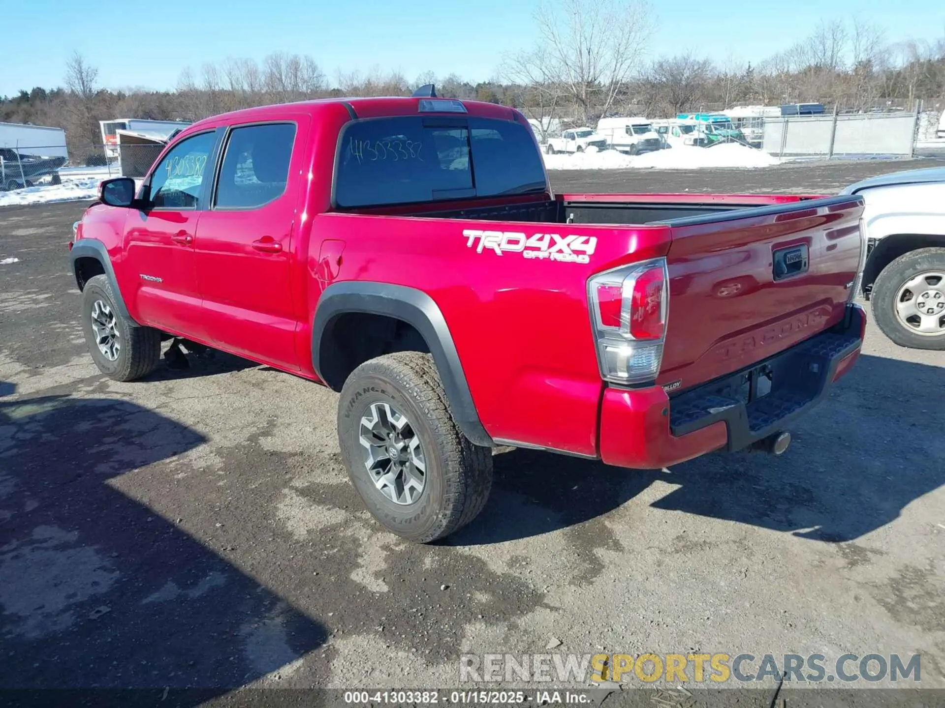 3 fotografías del automóvil dañado 3TMCZ5AN6MM448787 TOYOTA TACOMA 2021