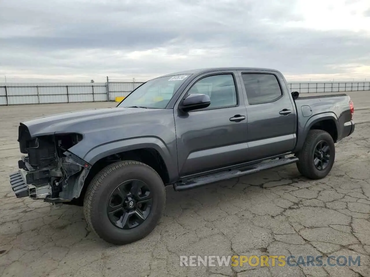 1 fotografías del automóvil dañado 3TMCZ5AN7MM370262 TOYOTA TACOMA 2021