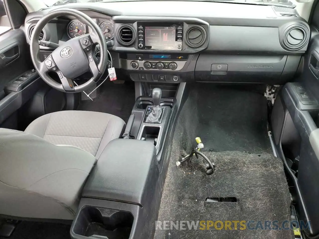 8 fotografías del automóvil dañado 3TMCZ5AN7MM370262 TOYOTA TACOMA 2021