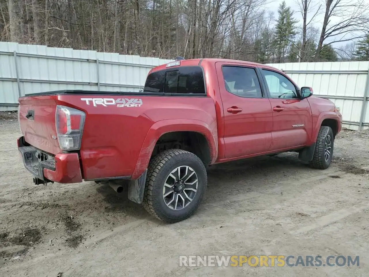 3 fotografías del automóvil dañado 3TMCZ5AN7MM371380 TOYOTA TACOMA 2021