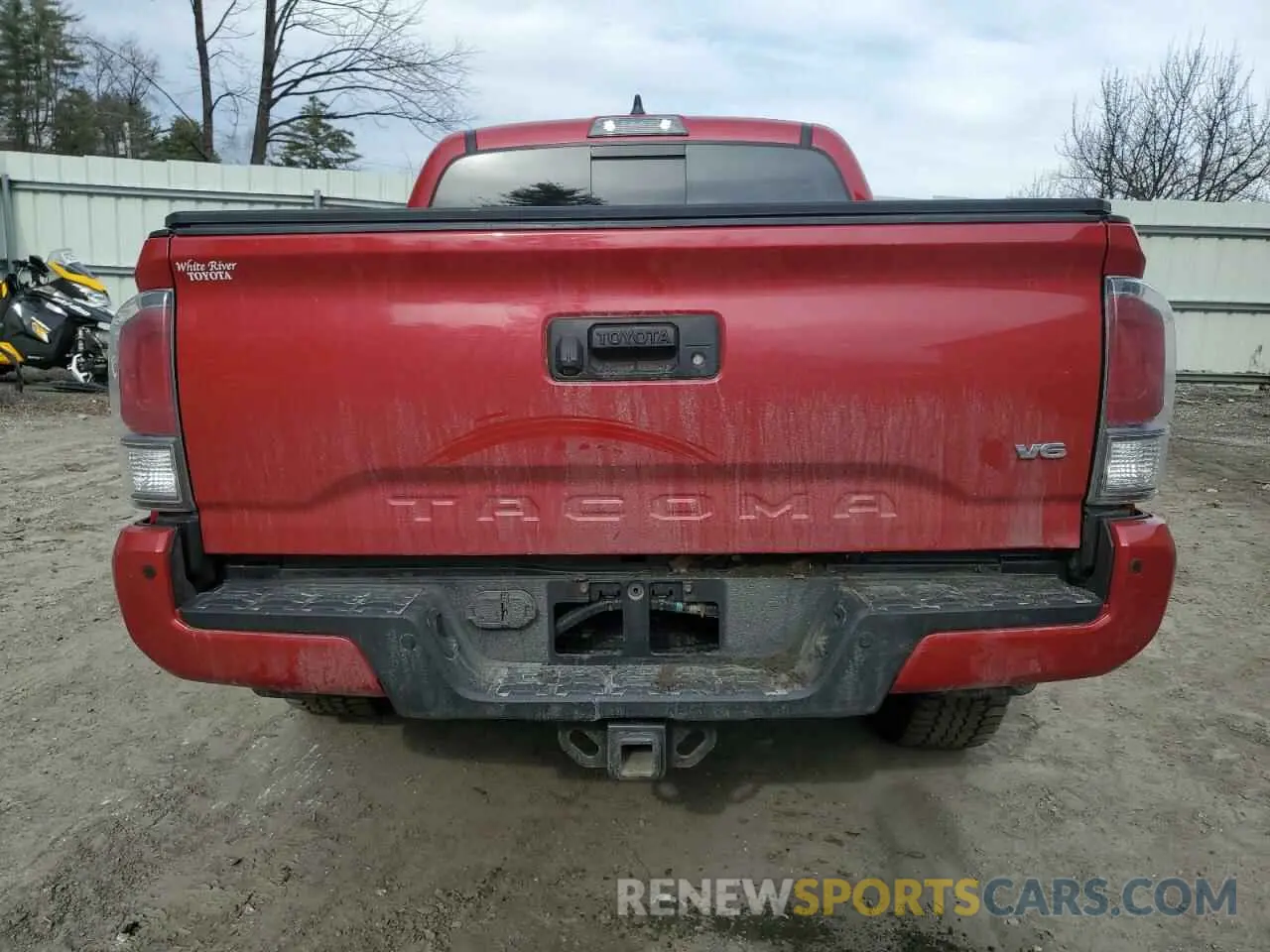 6 fotografías del automóvil dañado 3TMCZ5AN7MM371380 TOYOTA TACOMA 2021