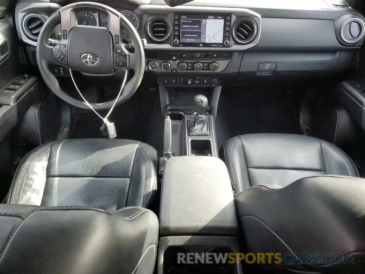 8 fotografías del automóvil dañado 3TMCZ5AN7MM371380 TOYOTA TACOMA 2021