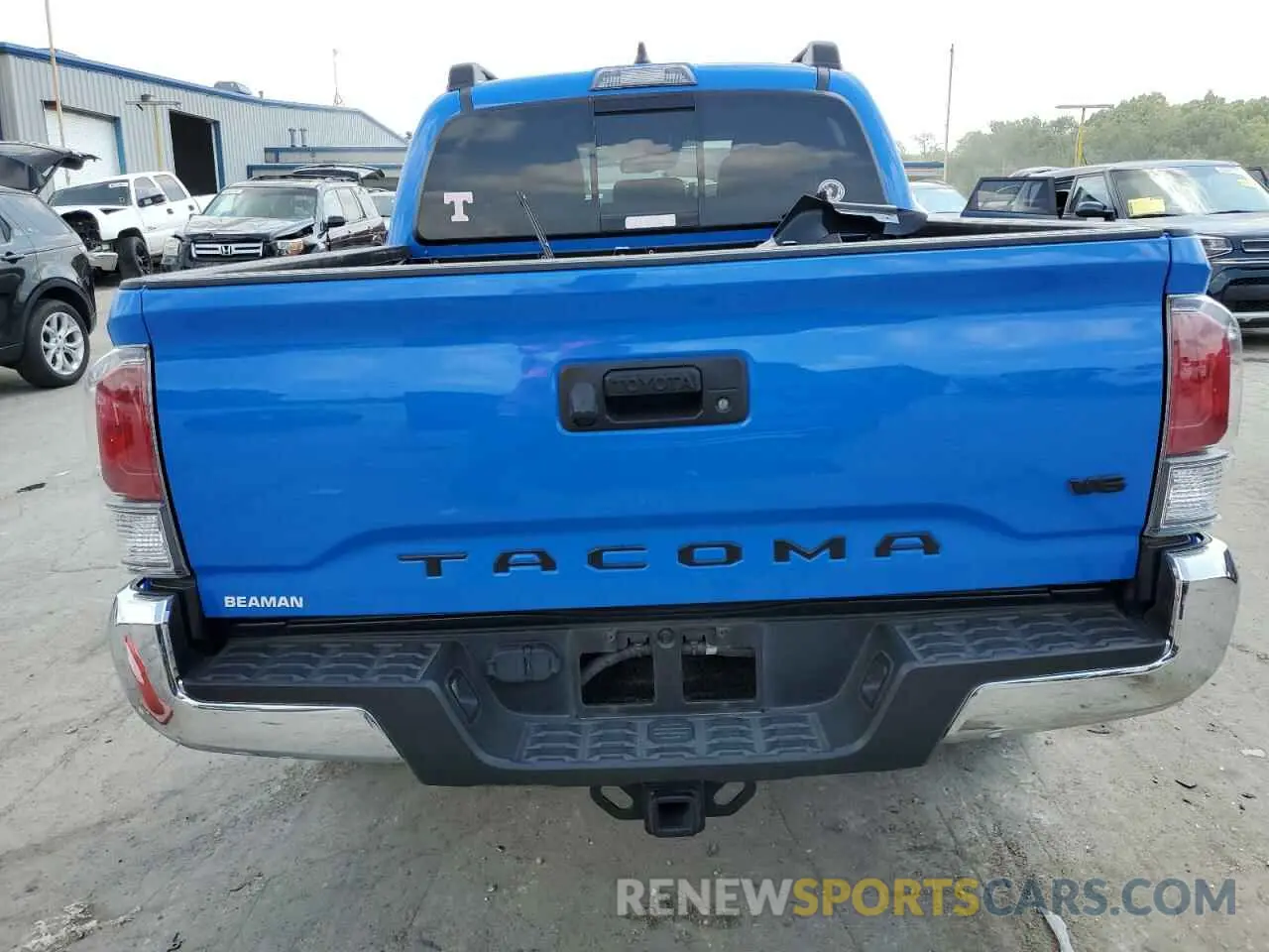 6 fotografías del automóvil dañado 3TMCZ5AN7MM388566 TOYOTA TACOMA 2021