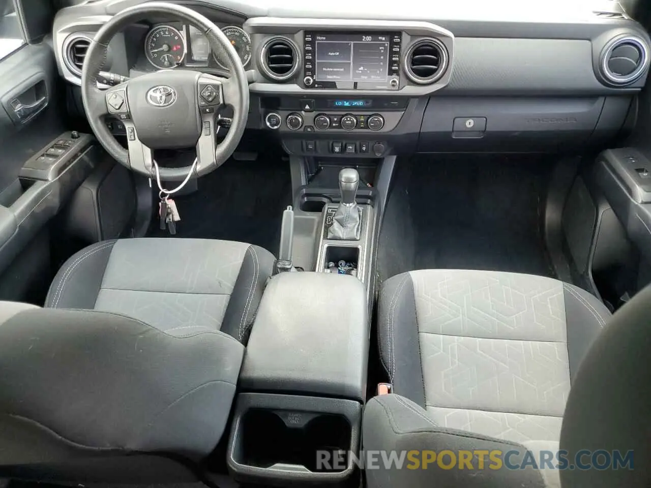 8 fotografías del automóvil dañado 3TMCZ5AN7MM388566 TOYOTA TACOMA 2021