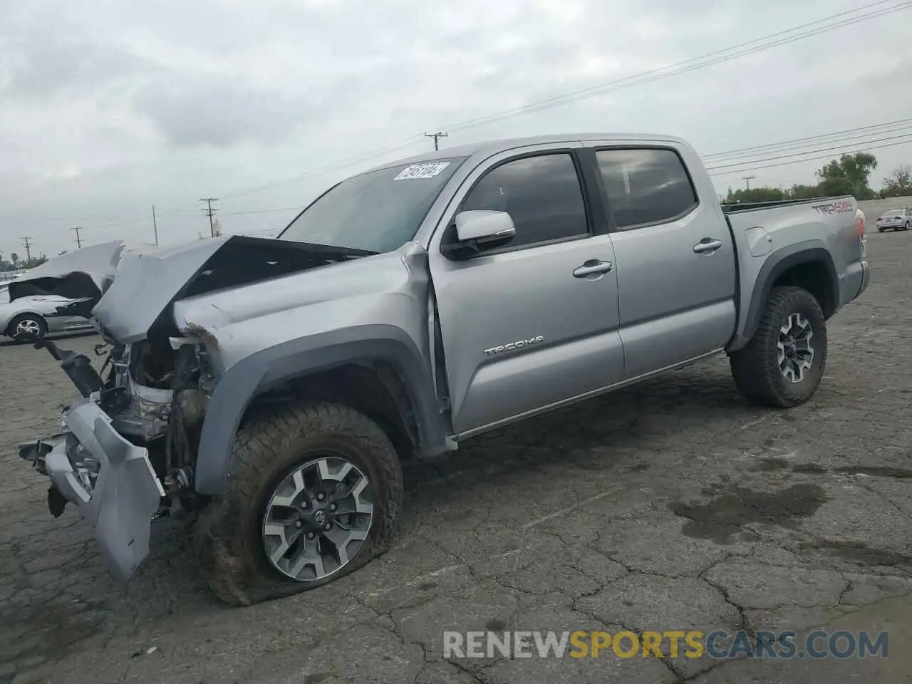 1 fotografías del automóvil dañado 3TMCZ5AN7MM399678 TOYOTA TACOMA 2021