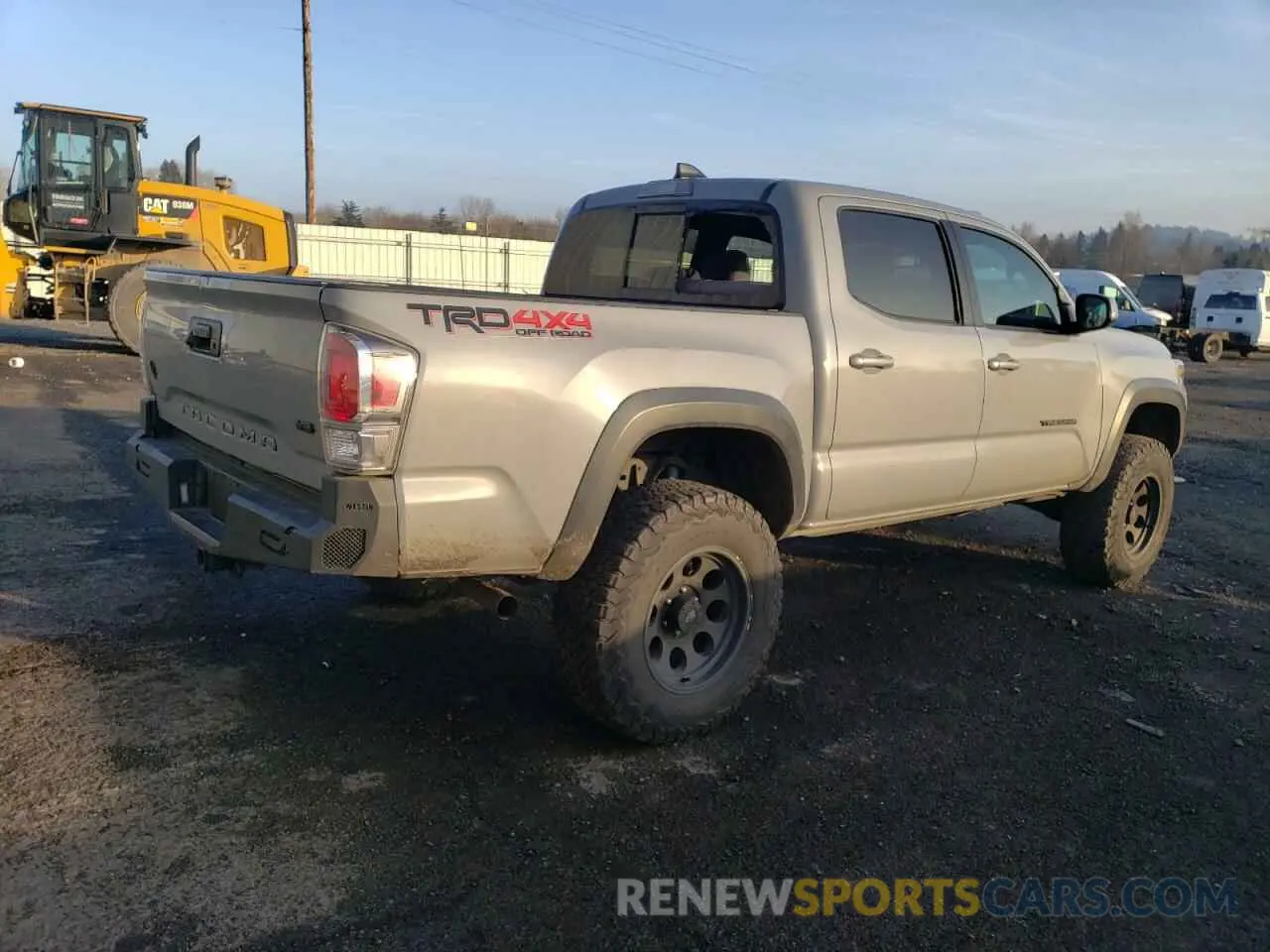 3 fotografías del automóvil dañado 3TMCZ5AN7MM406824 TOYOTA TACOMA 2021