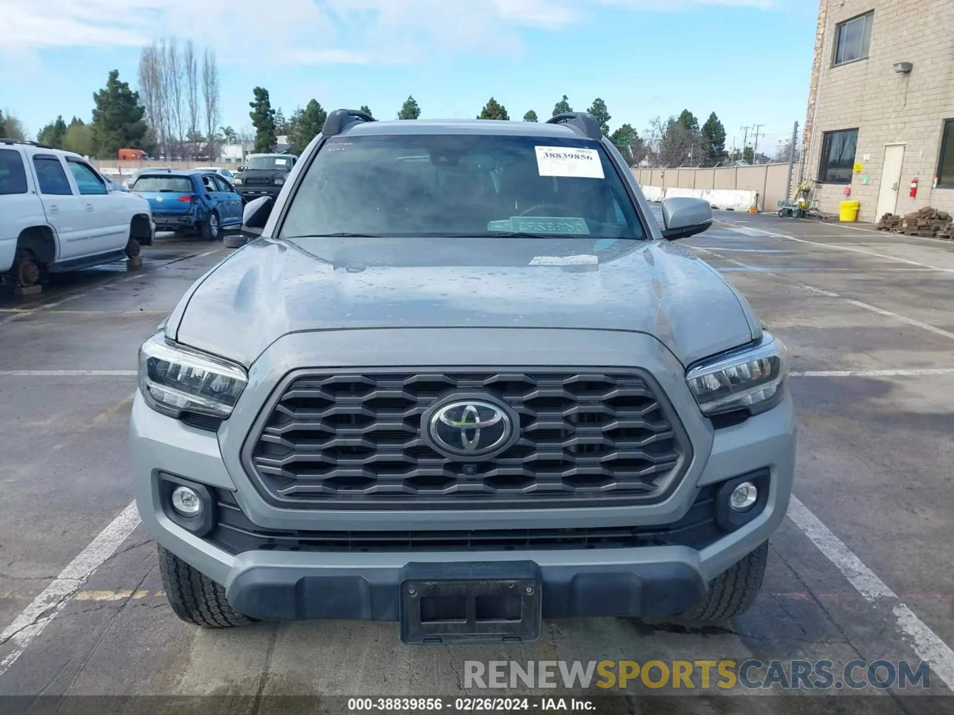 12 fotografías del automóvil dañado 3TMCZ5AN7MM416219 TOYOTA TACOMA 2021