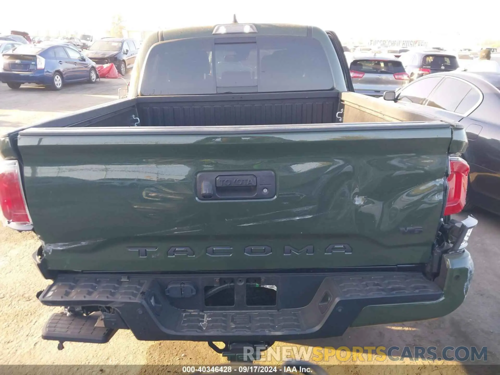 16 fotografías del automóvil dañado 3TMCZ5AN7MM429584 TOYOTA TACOMA 2021