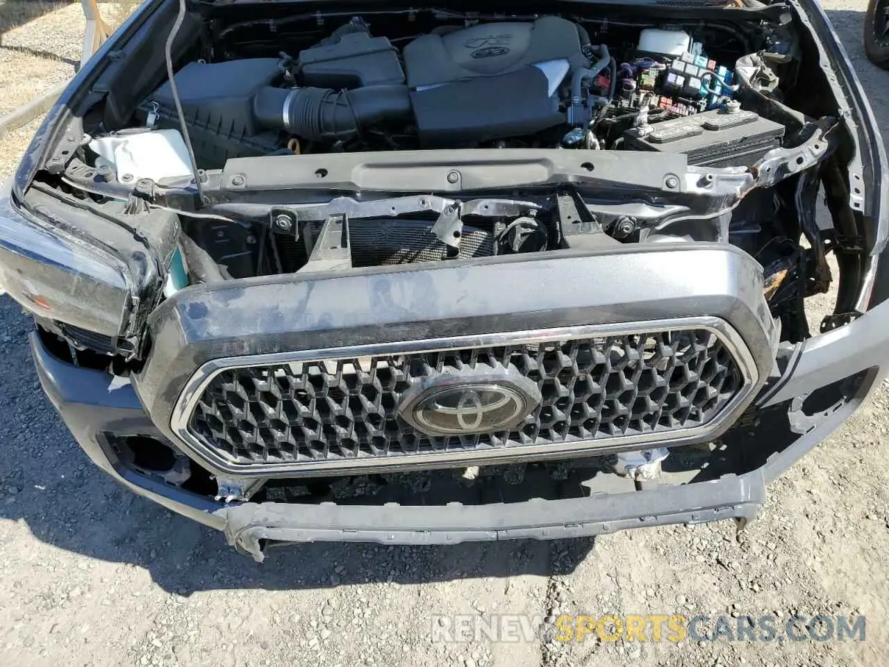 7 fotografías del automóvil dañado 3TMCZ5AN7MM451147 TOYOTA TACOMA 2021