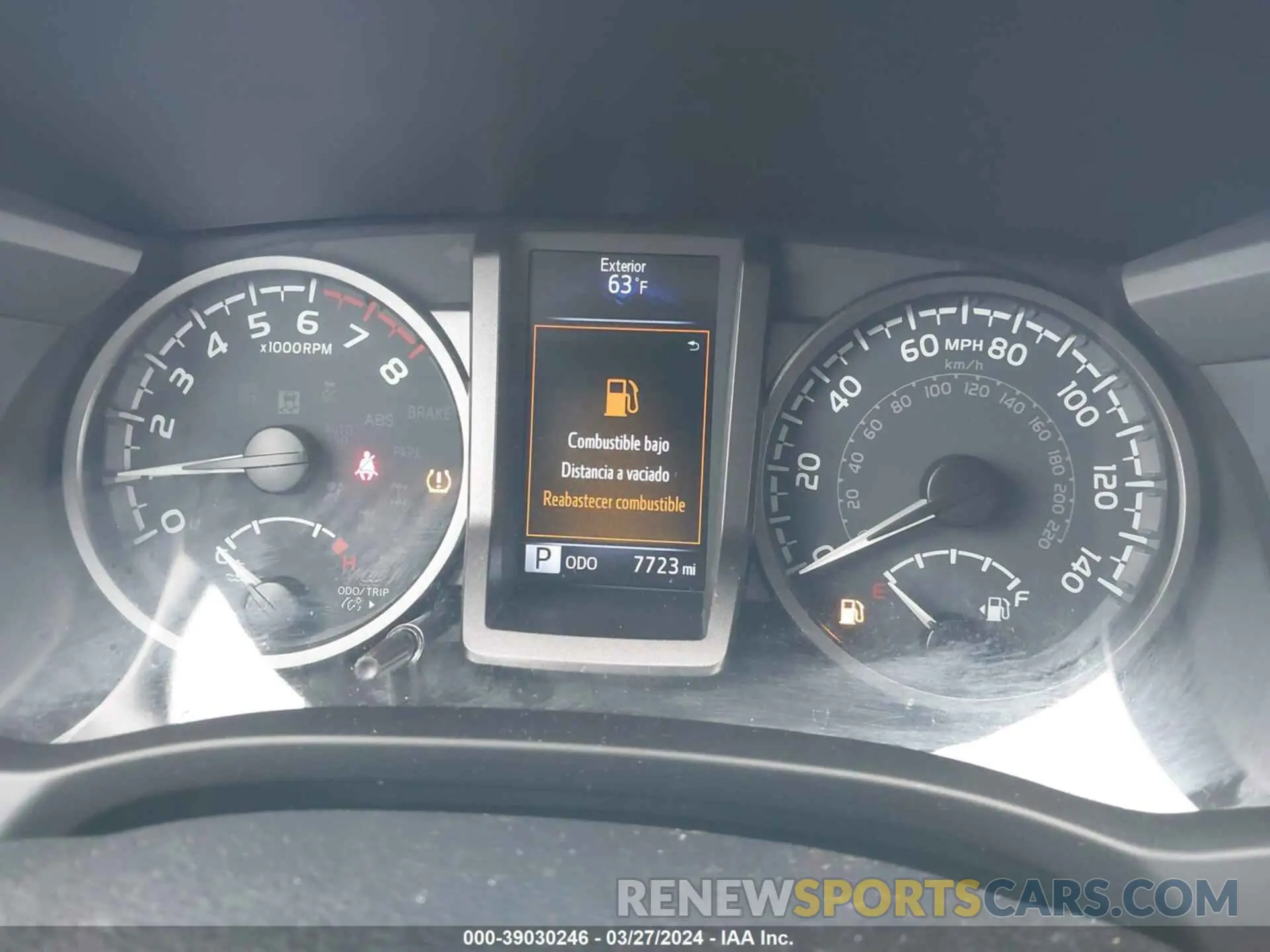 7 fotografías del automóvil dañado 3TMCZ5AN8MM373400 TOYOTA TACOMA 2021