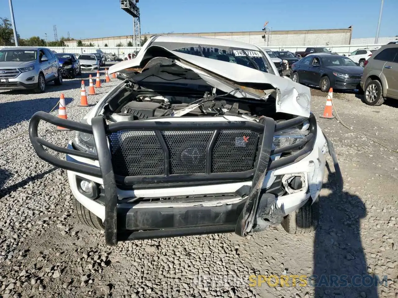 5 fotografías del automóvil dañado 3TMCZ5AN8MM381707 TOYOTA TACOMA 2021