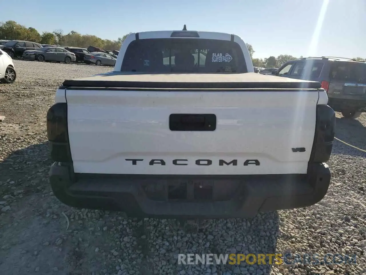 6 fotografías del automóvil dañado 3TMCZ5AN8MM381707 TOYOTA TACOMA 2021
