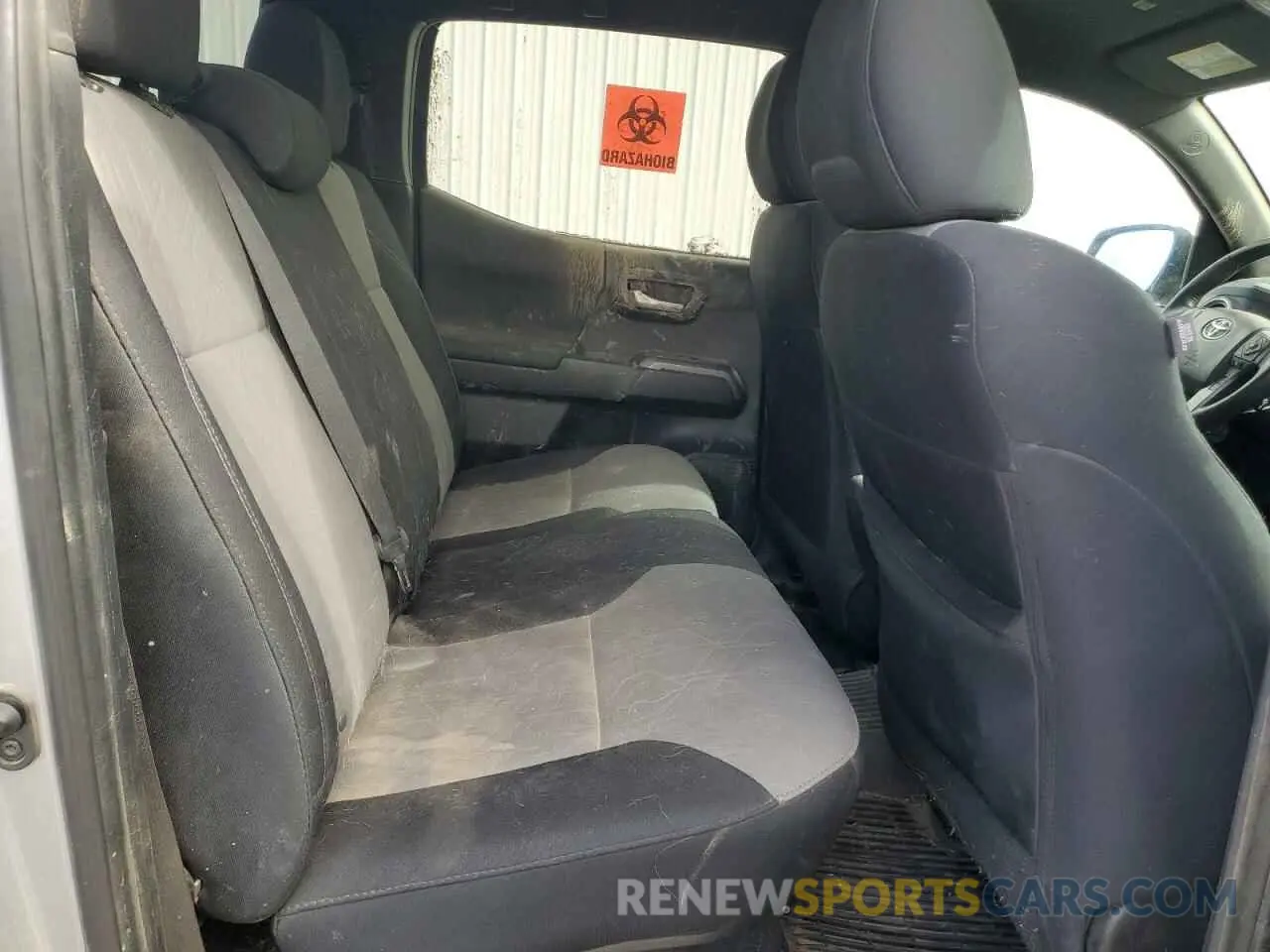 10 fotografías del automóvil dañado 3TMCZ5AN8MM382064 TOYOTA TACOMA 2021