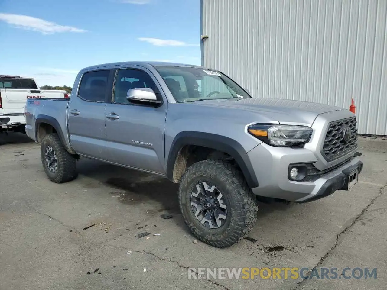 4 fotografías del automóvil dañado 3TMCZ5AN8MM382064 TOYOTA TACOMA 2021