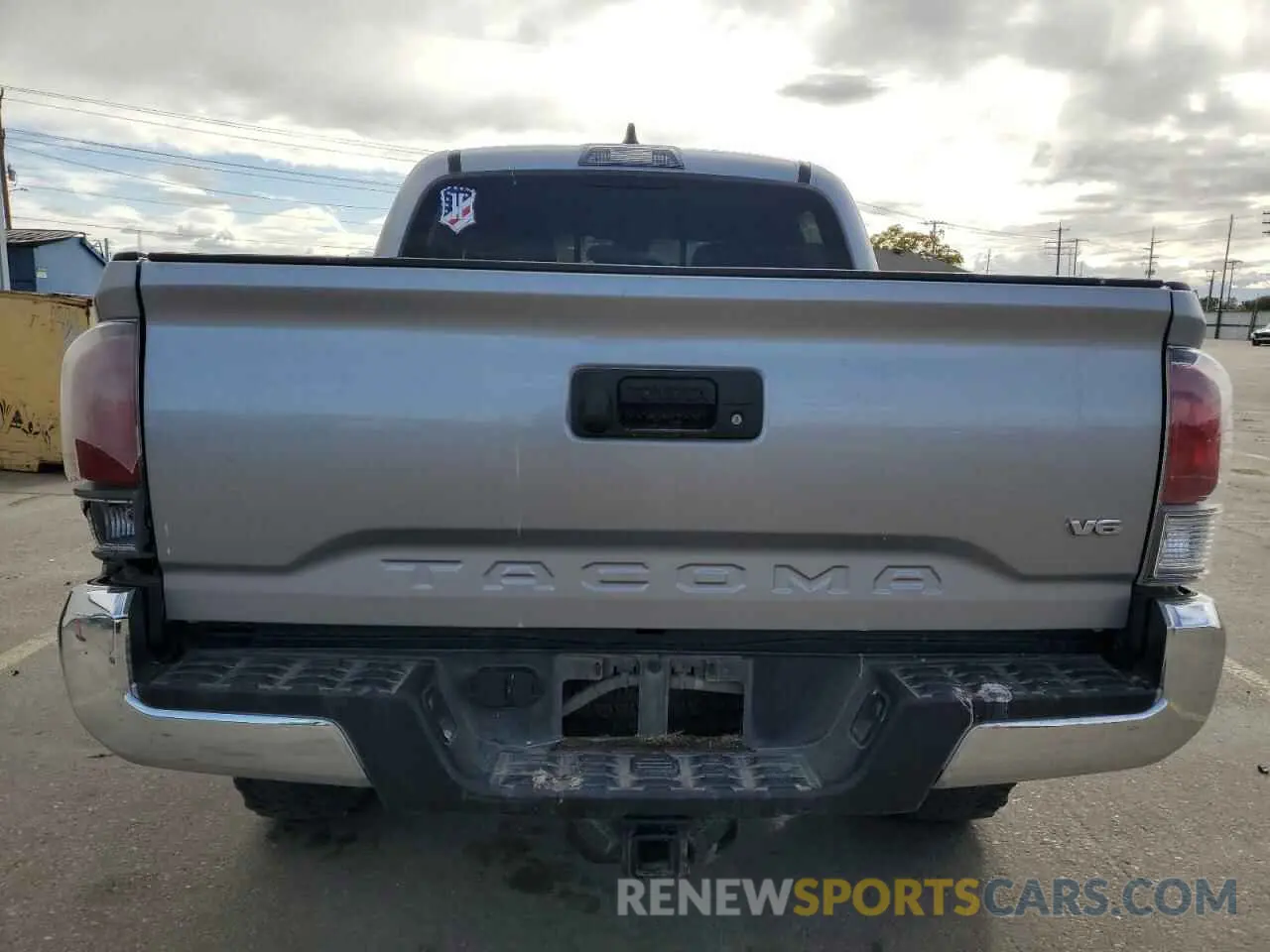 6 fotografías del automóvil dañado 3TMCZ5AN8MM382064 TOYOTA TACOMA 2021