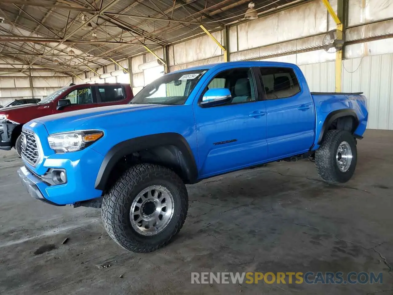 1 fotografías del automóvil dañado 3TMCZ5AN8MM421879 TOYOTA TACOMA 2021
