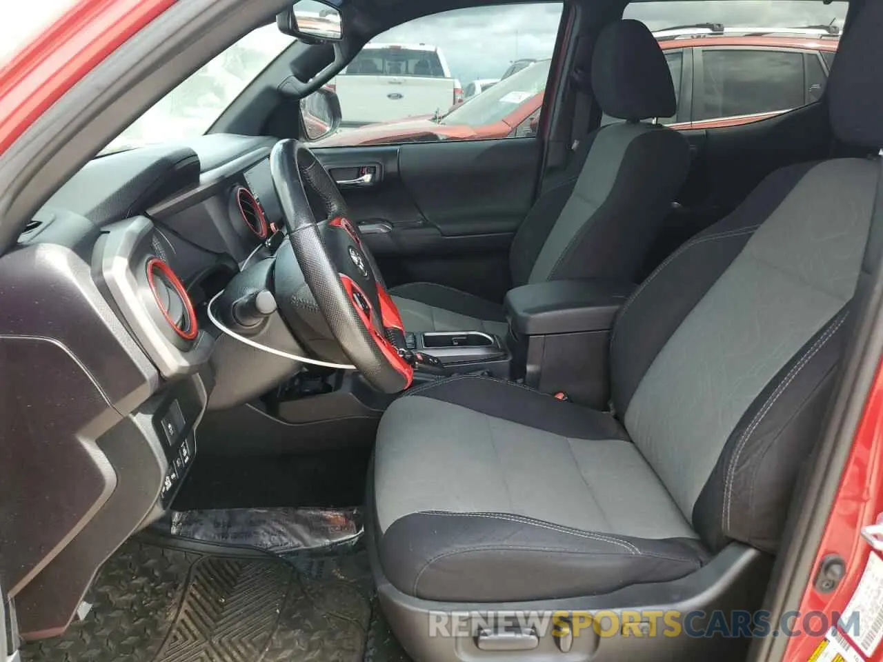 7 fotografías del automóvil dañado 3TMCZ5AN8MM427889 TOYOTA TACOMA 2021