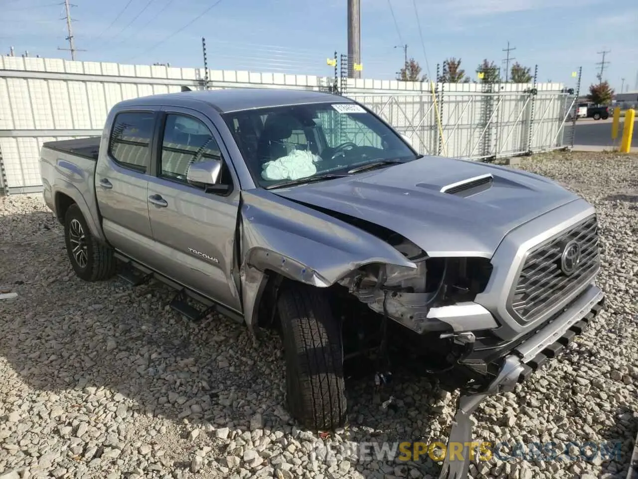 1 fotografías del automóvil dañado 3TMCZ5AN8MM440187 TOYOTA TACOMA 2021