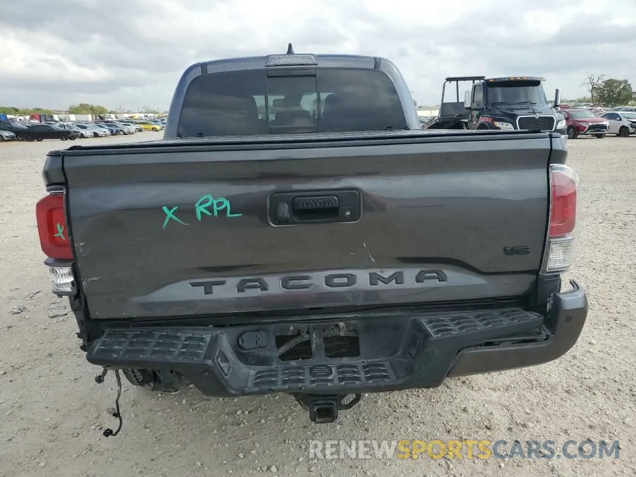 6 fotografías del automóvil dañado 3TMCZ5AN8MM440755 TOYOTA TACOMA 2021